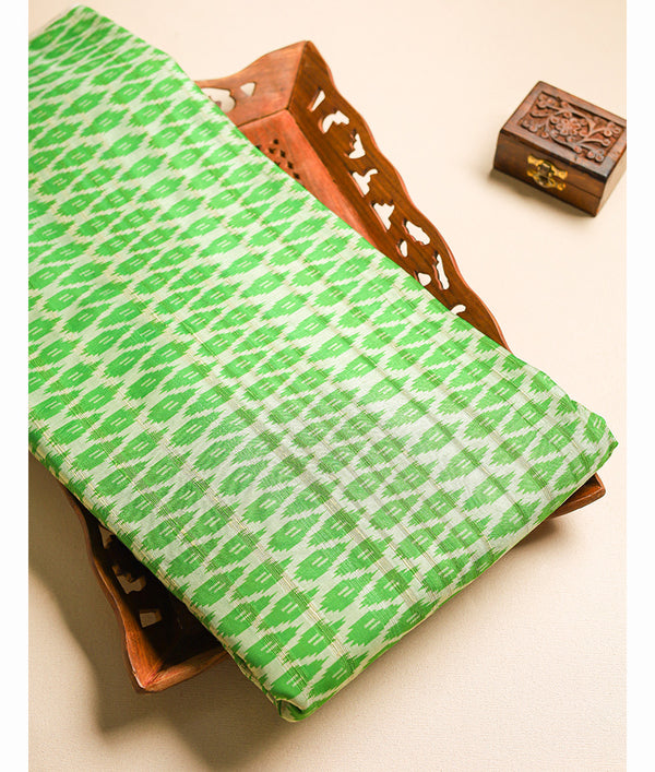 SEMI TUSSAR PRINTED FABRIC
