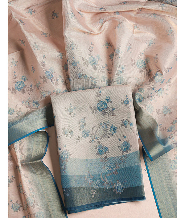 TISSUE PRINTED 2 PIECE SUIT SET