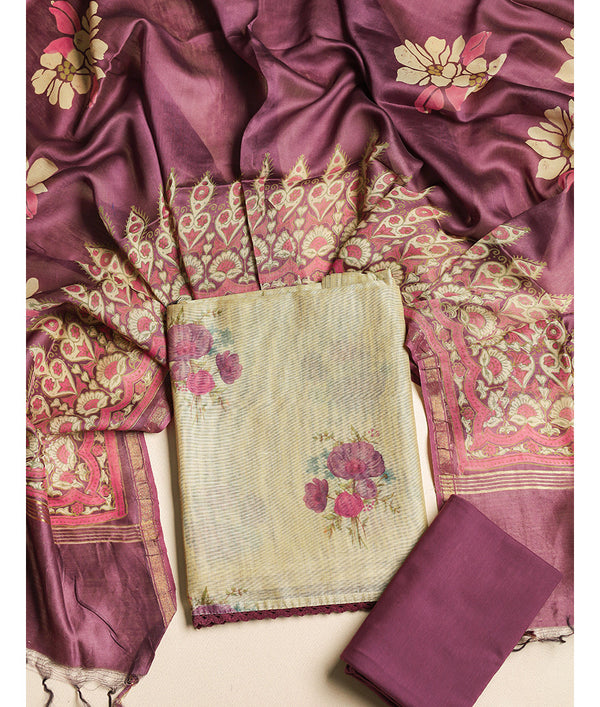 PARAG CHANDERI SILK SUIT SET