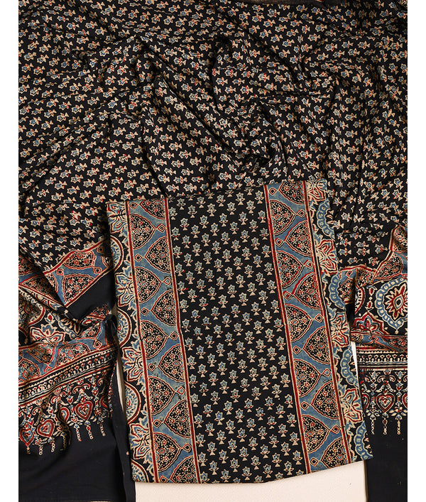 COTTON AJRAKH SUIT SET