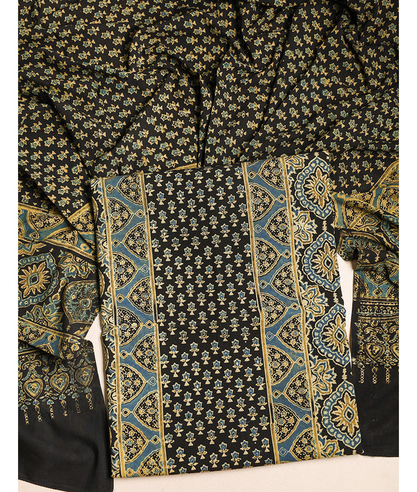 COTTON AJRAKH SUIT SET