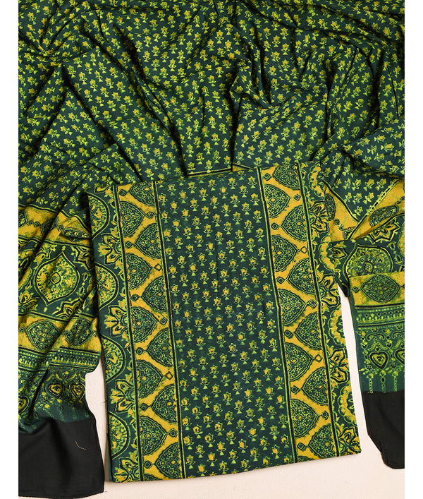 COTTON AJRAKH SUIT SET