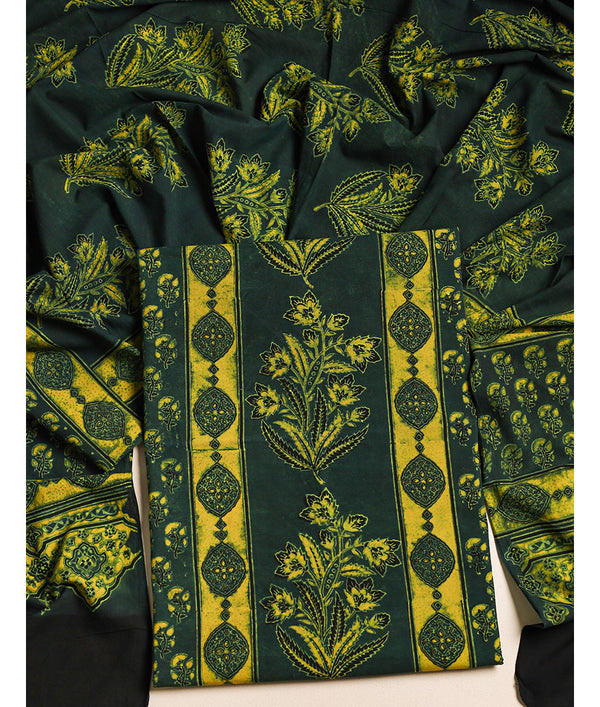 COTTON AJRAKH SUIT SET