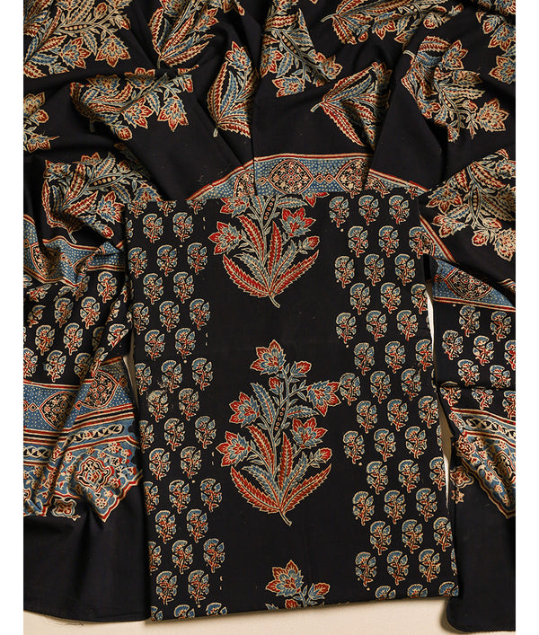 COTTON AJRAKH SUIT SET