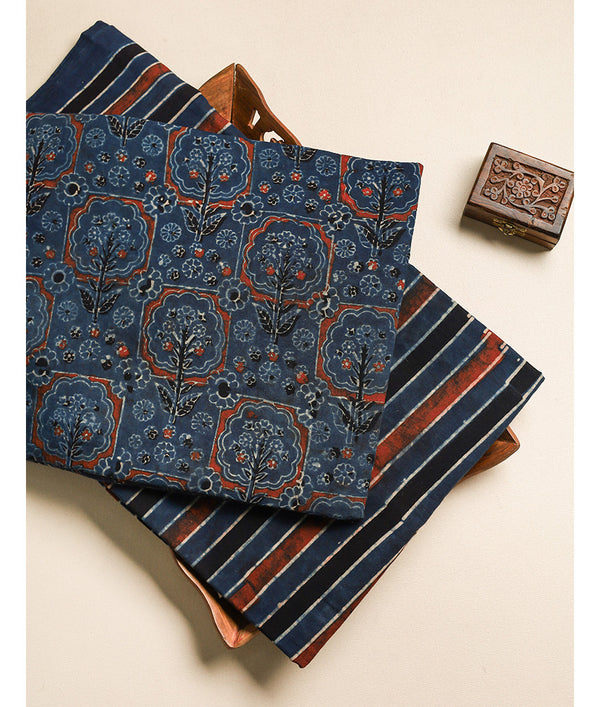 COTTON AJRAKH MIX & MATCH