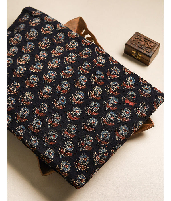 Pure Cotton Ajrakh hakoba fabric