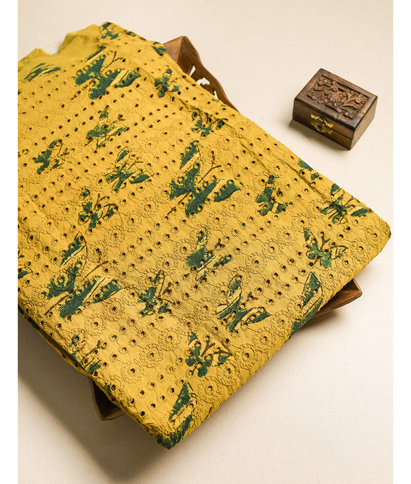 Pure Cotton Ajrakh hakoba fabric