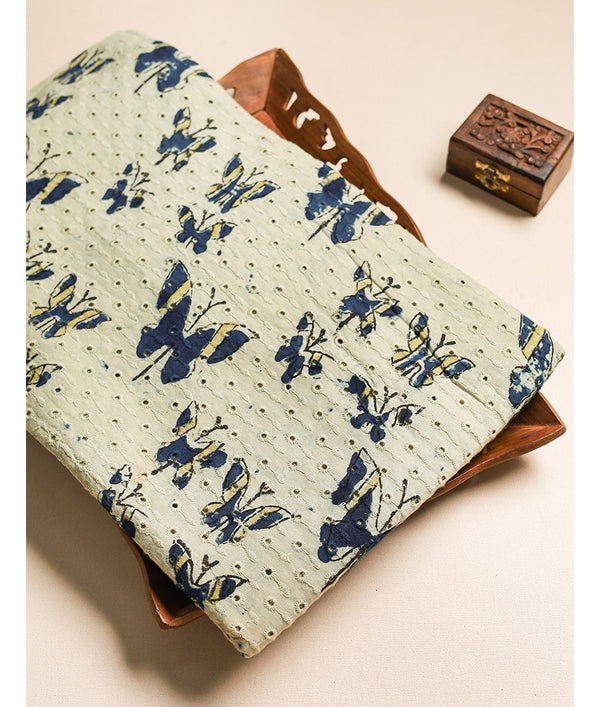 Pure Cotton Ajrakh hakoba fabric