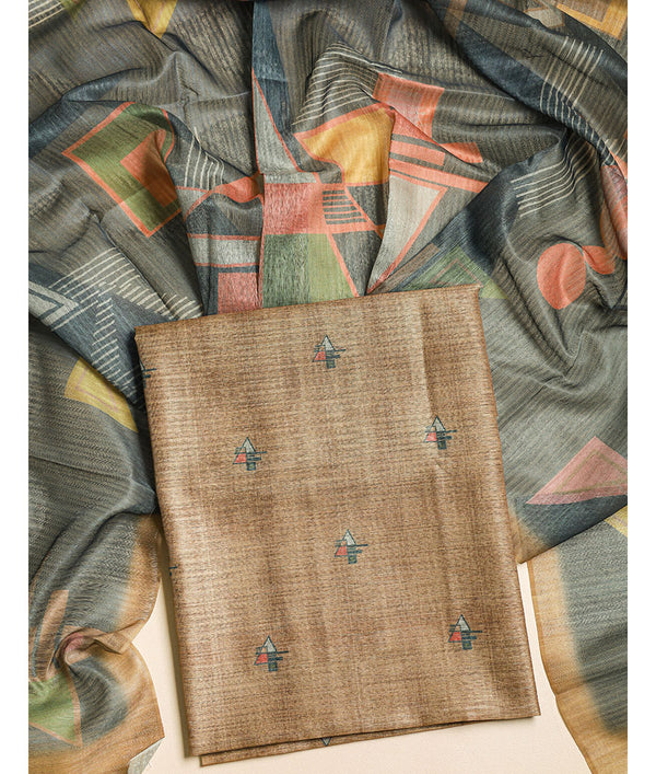 BOHO SILK 2 PIECES SUIT SET