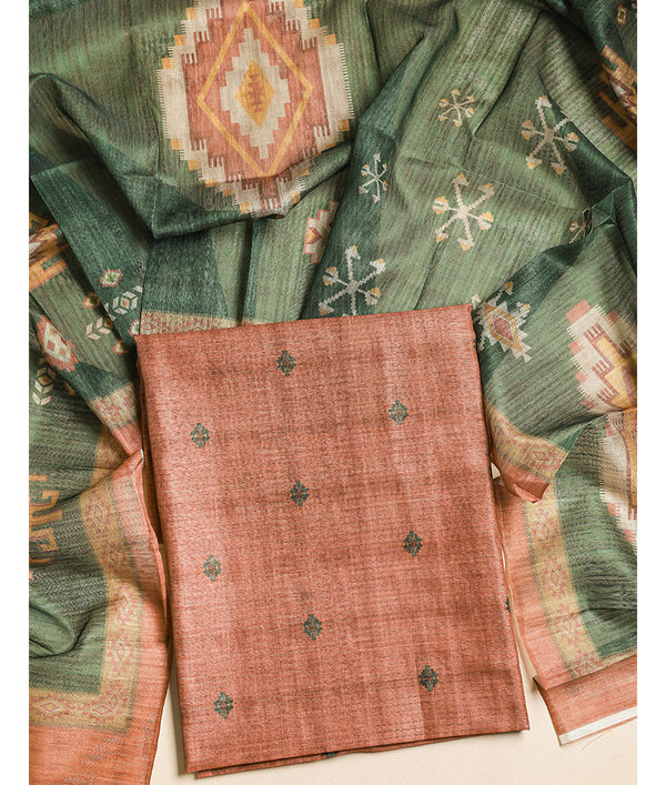 BOHO SILK 2 PIECES SUIT SET