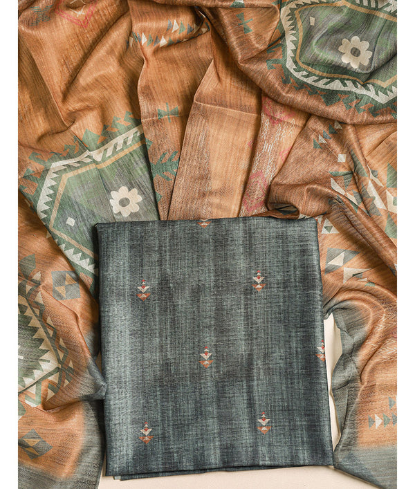 BOHO SILK 2 PIECES SUIT SET