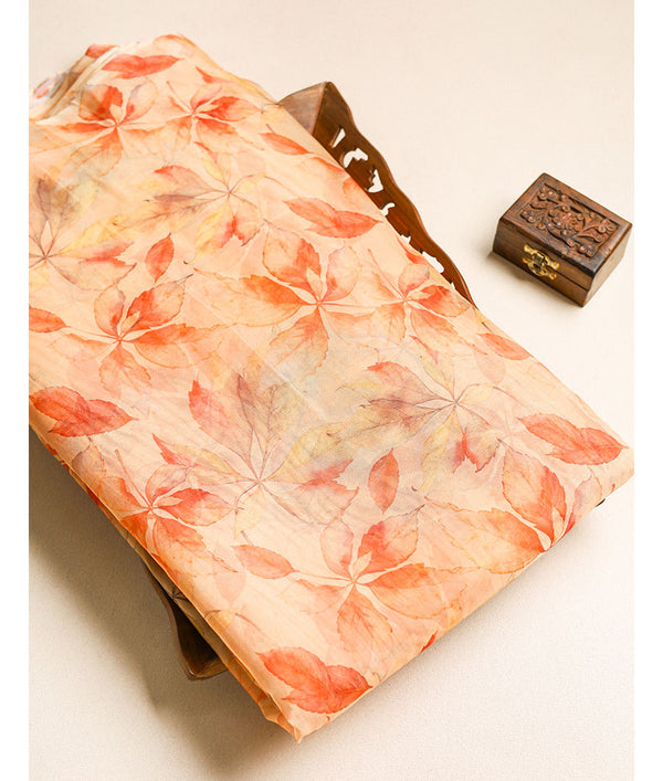 ORGANZA DIGITAL PRINTED FABRIC