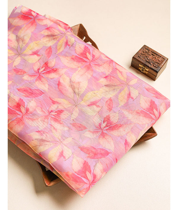 ORGANZA DIGITAL PRINTED FABRIC