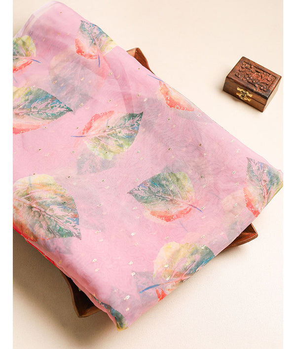 ORGANZA DIGITAL PRINTED FABRIC