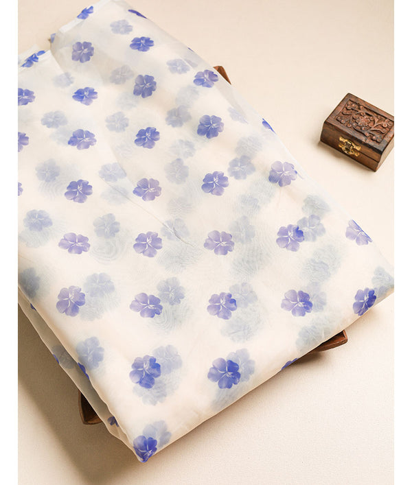 ORGANZA DIGITAL PRINTED  FABRIC