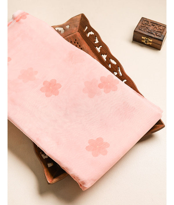 ORGANZA DIGITAL PRINTED  FABRIC