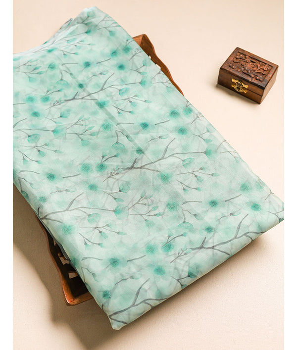 ORGANZA DIGITAL PRINTED FABRIC
