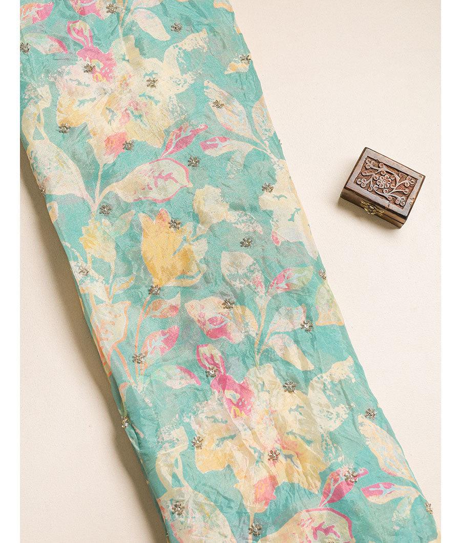 GEORGETTE EMBROIDED FABRIC