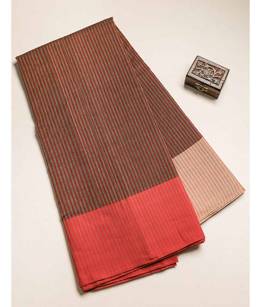 HANDLOOM NARAYANPET BORDER FABRIC