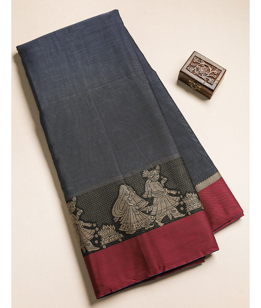HANDLOOM NARAYANPET BORDER FABRIC