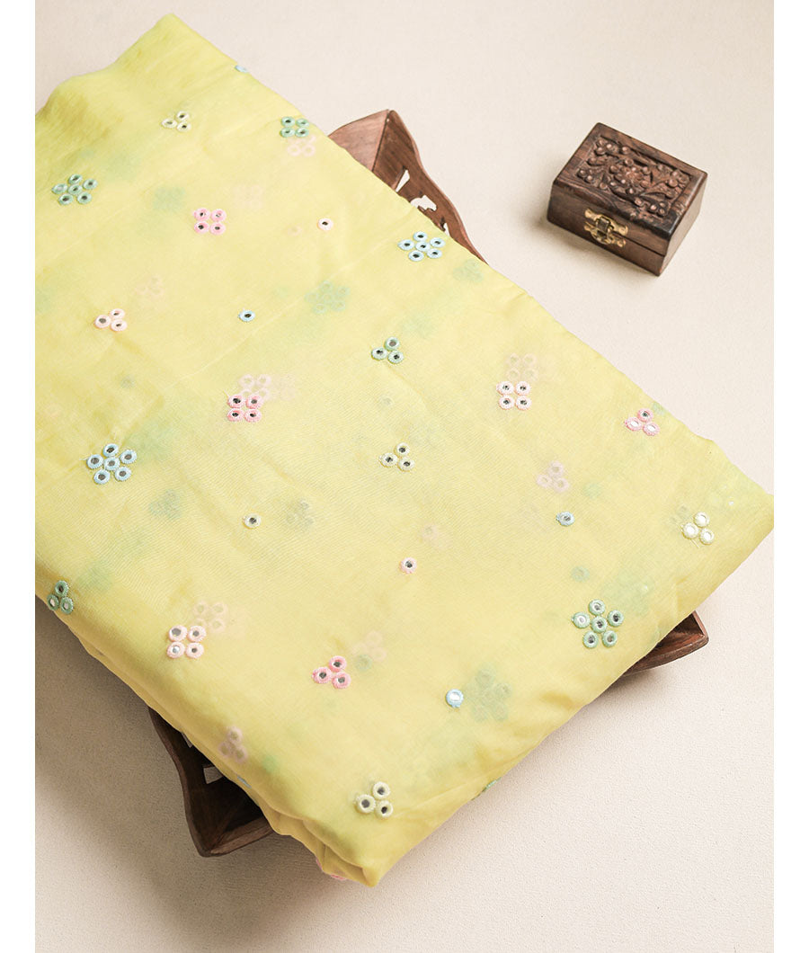 MULCHANDERI MIRROR WORK FABRIC