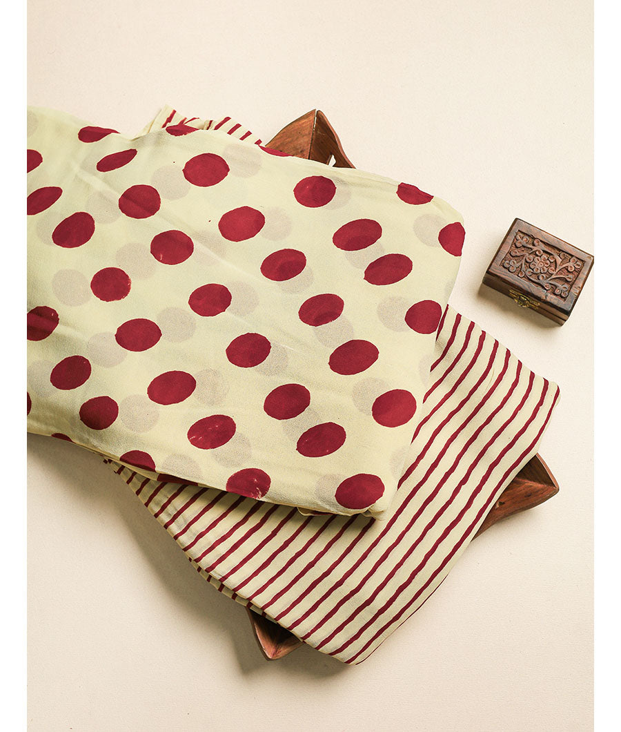 GEORGETTE BLOCK PRINT FABRIC