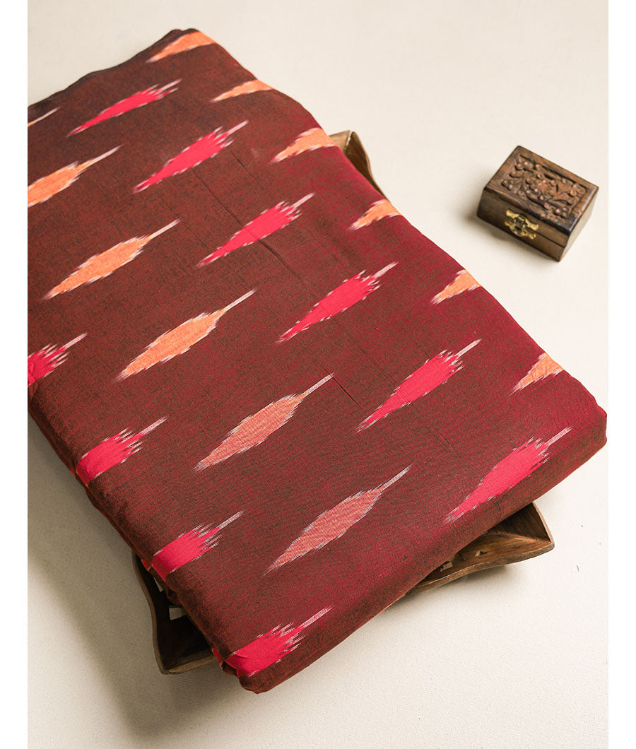 Pure double cotton Ikat