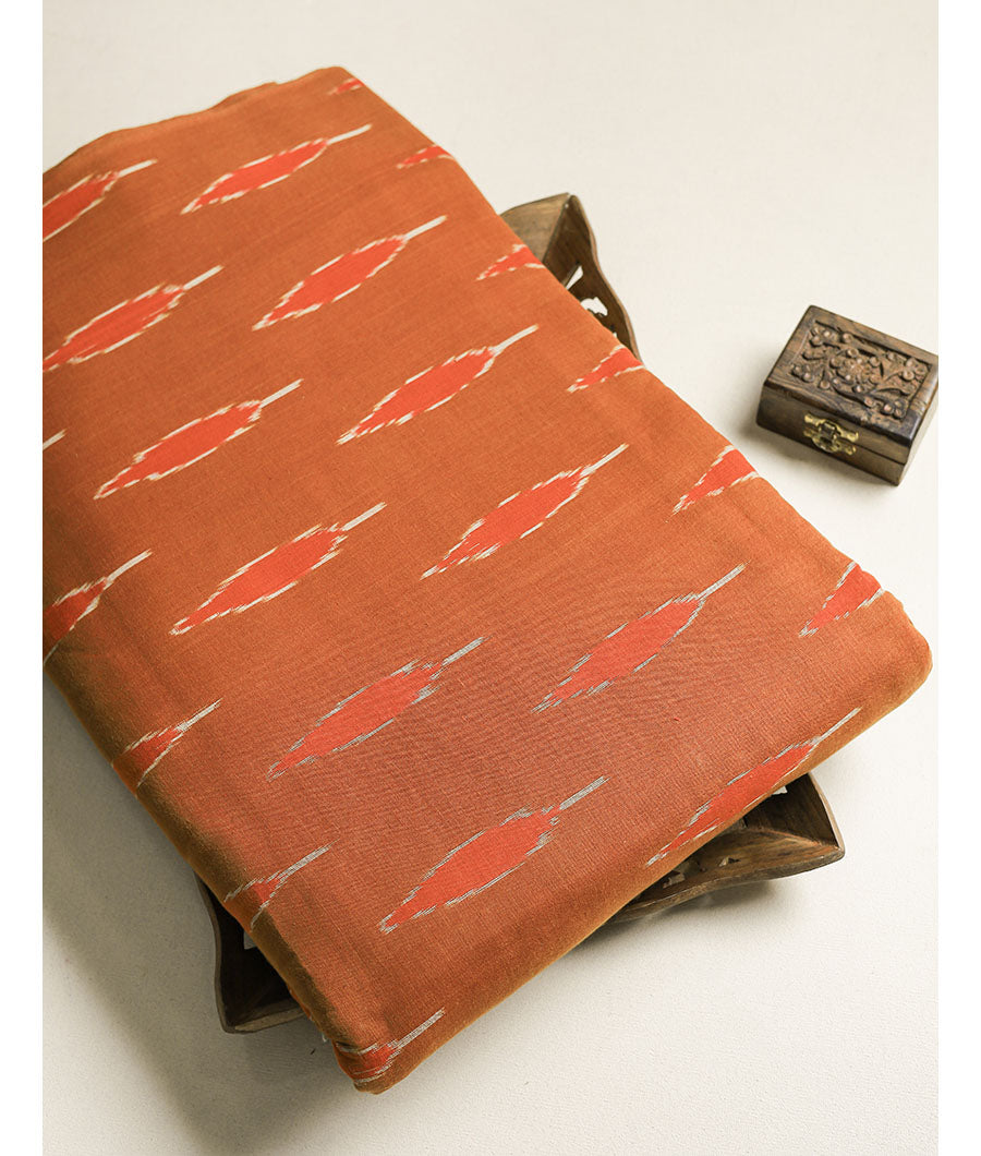 Pure double cotton Ikat