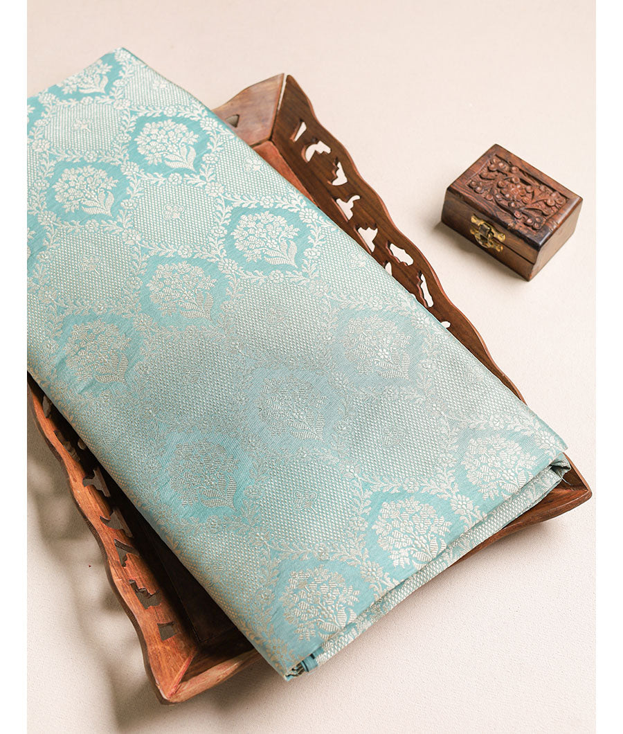 Pure Silk Banaras Katan fabric