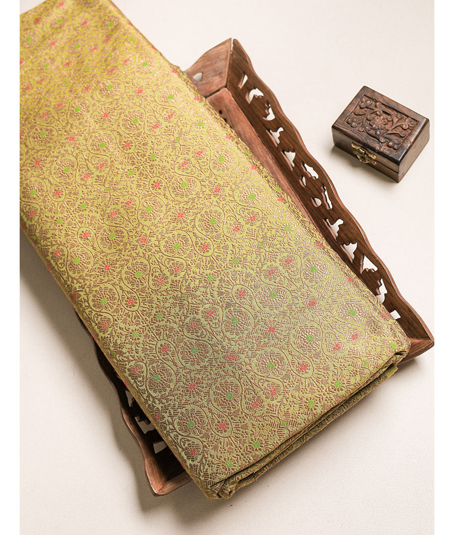 ROYAL LINEAGE PURE BANARAS BROCADE FABRIC