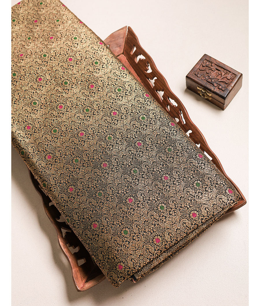 ROYAL LINEAGE PURE BANARAS BROCADE FABRIC
