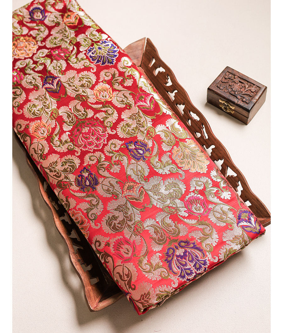 ROYAL LINEAGE PURE BANARAS BROCADE FABRIC