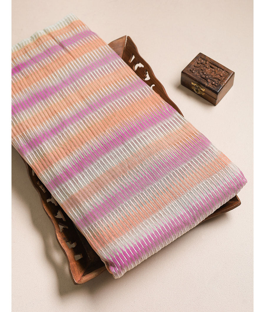 CHANDERI WOVEN SILK FABRIC