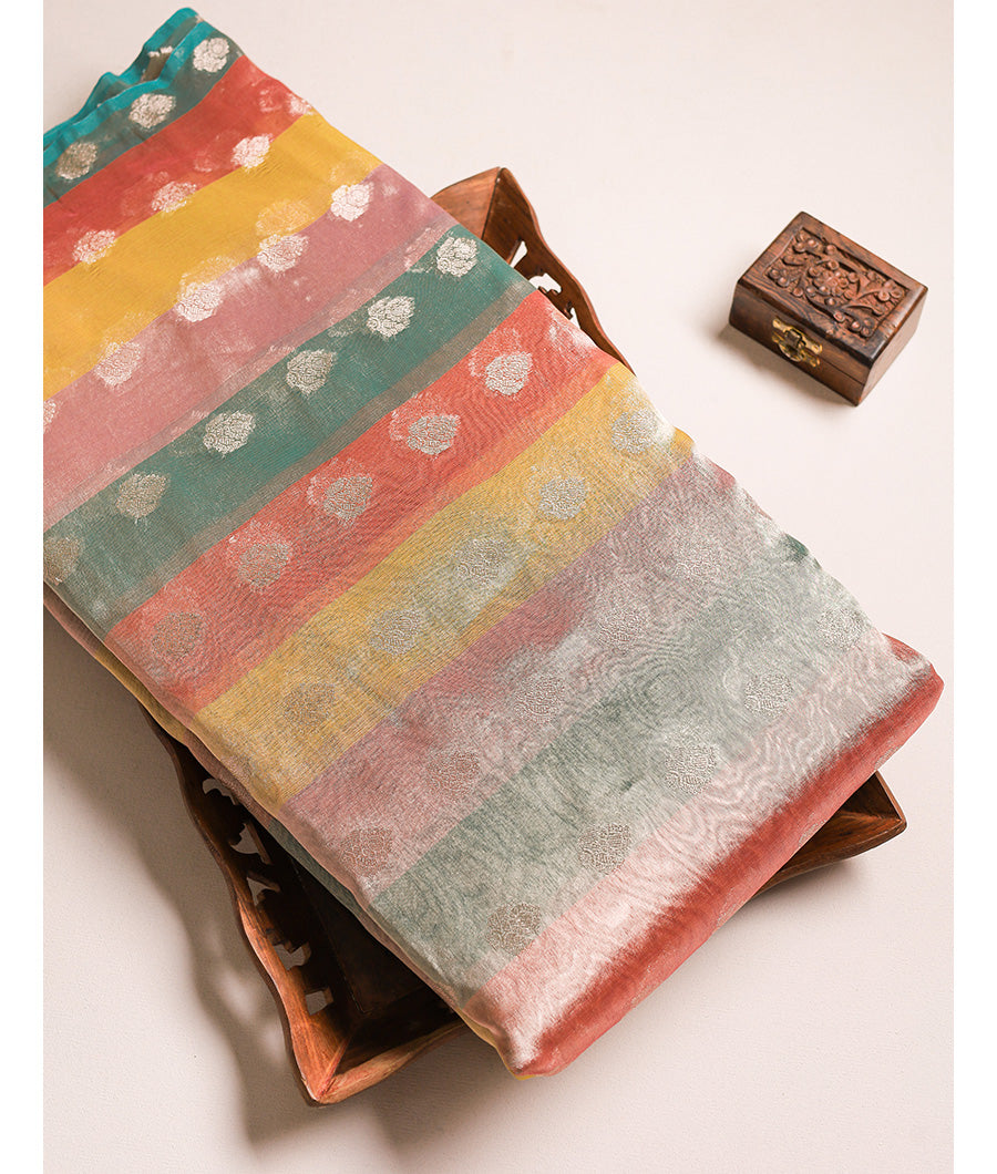 TISSUE BANARAS WOVEN FABRIC