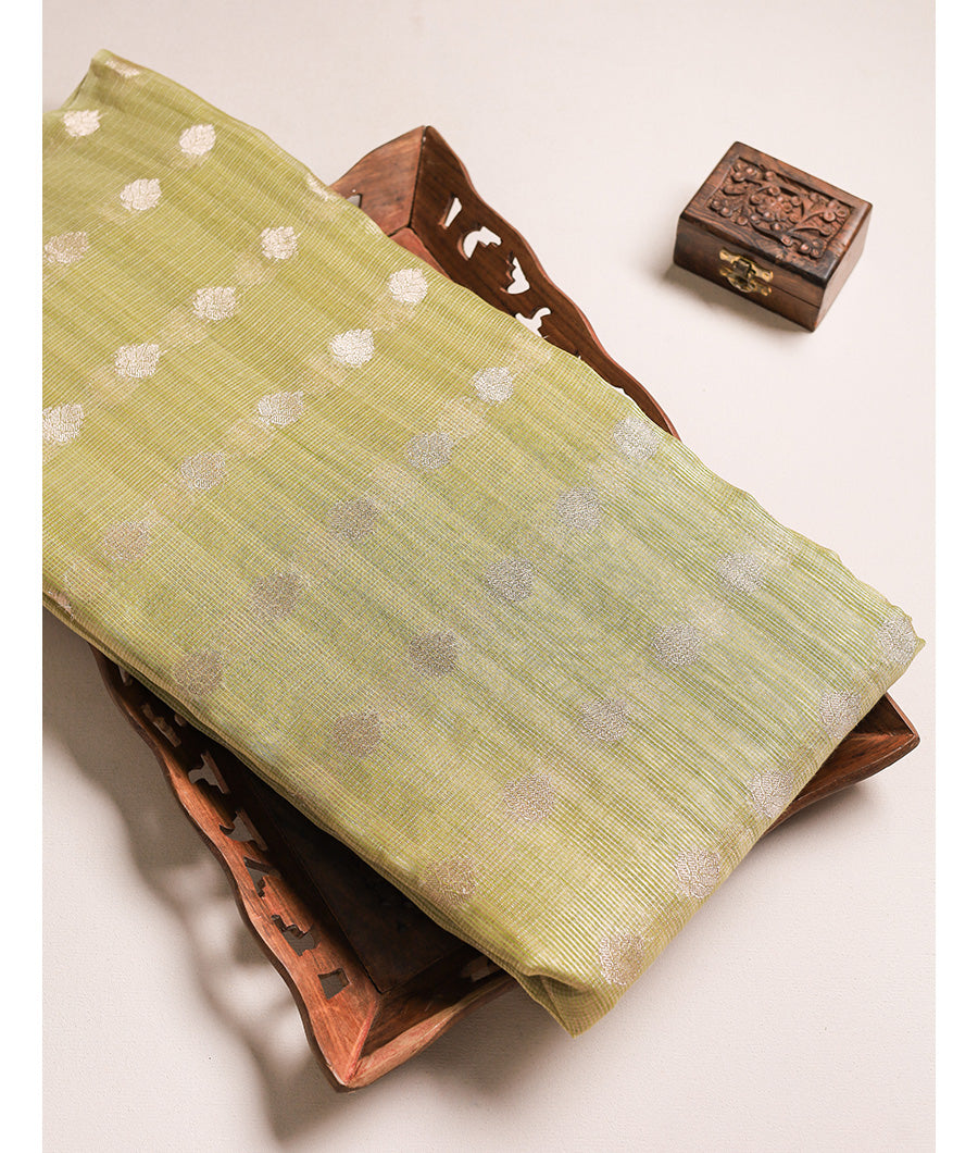 TISSUE BANARAS WOVEN FABRIC