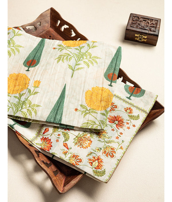 Pure malai chanderi mix and match