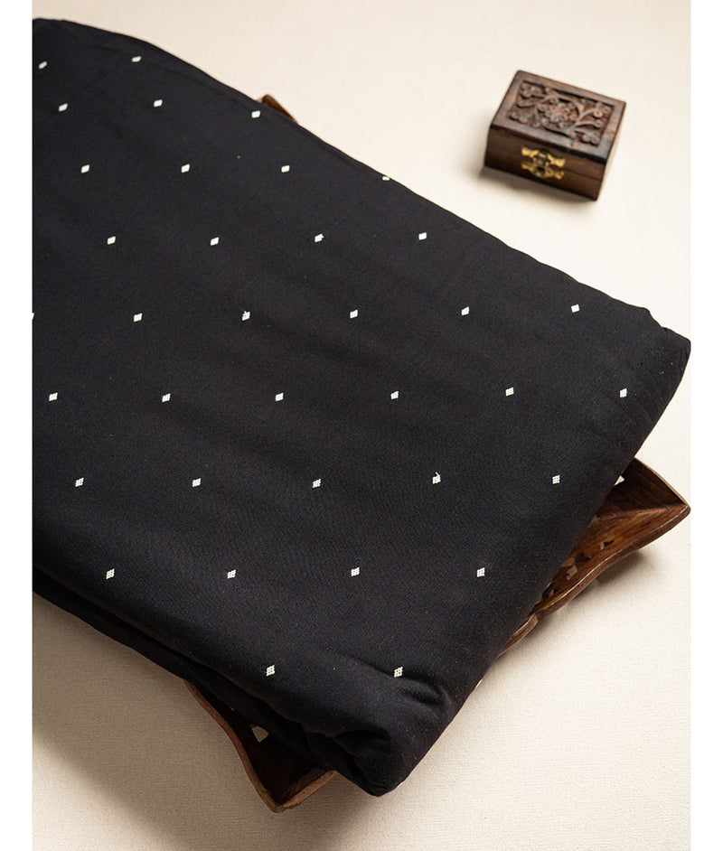 Pure mercidiced cotton woven fabric