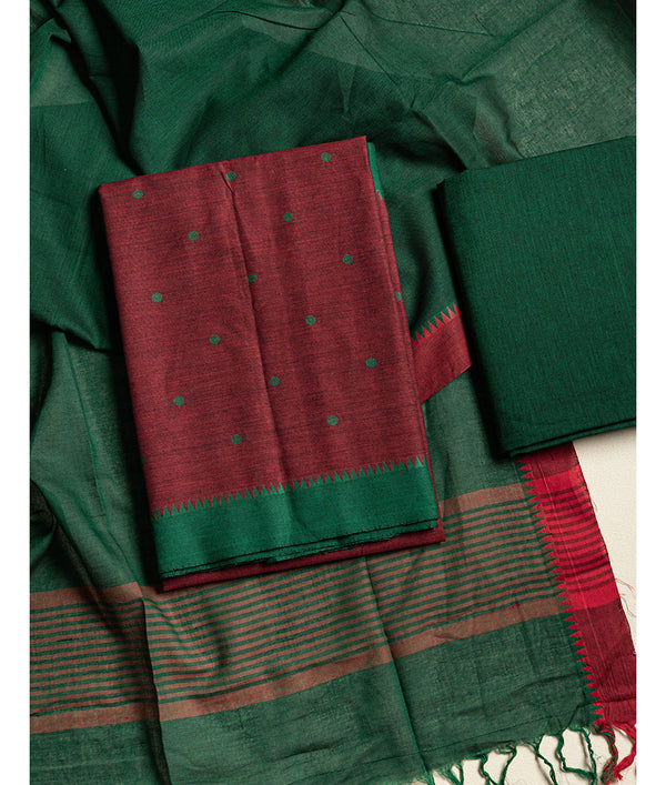 cotton woven suit set