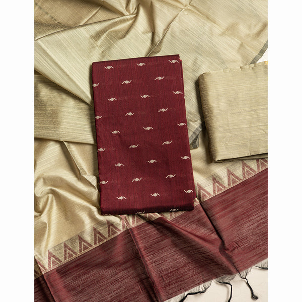 DUPION SILK SUIT SET
