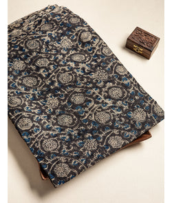 pure Kota hand block printed kalamkari fabric