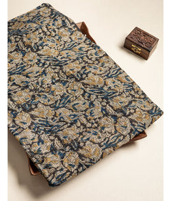 pure Kota hand block printed kalamkari fabric
