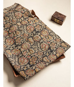 pure Kota hand block printed kalamkari fabric