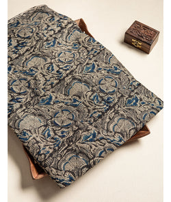 pure Kota hand block printed kalamkari fabric