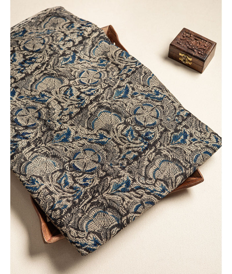 pure Kota hand block printed kalamkari fabric