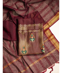 COTTON TOP WITH COTTON DUPATTA