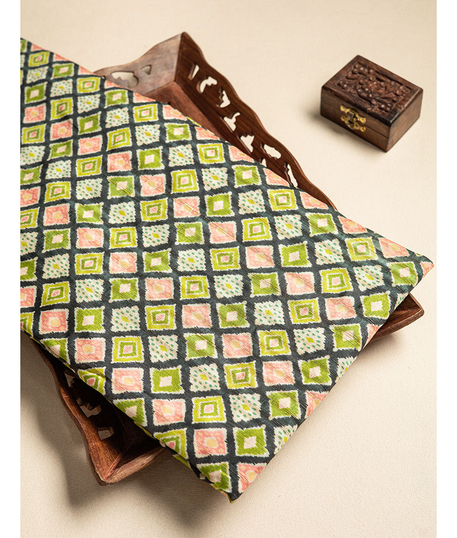 semi tussar Silk fabric