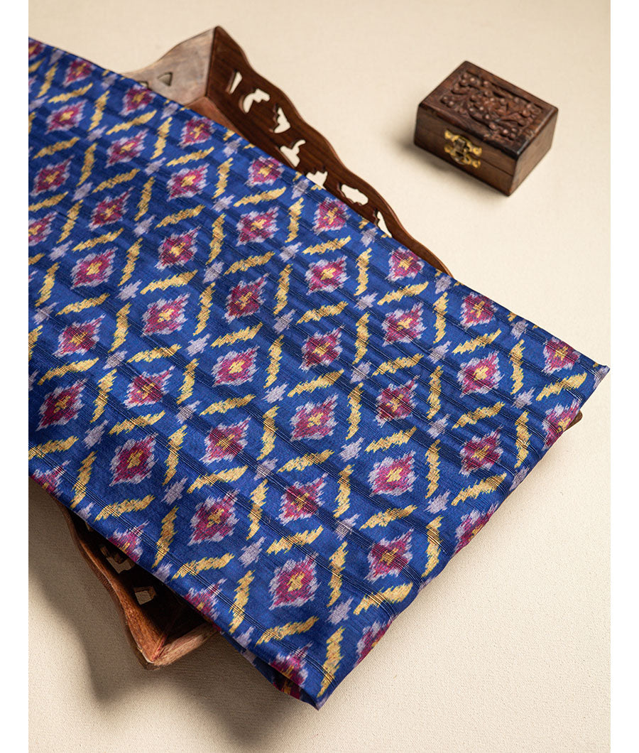 semi tussar Silk fabric