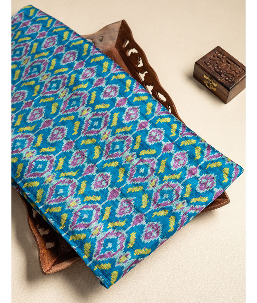 semi tussar Silk fabric