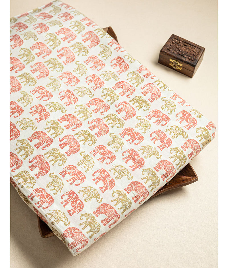 Cotton printed fabric