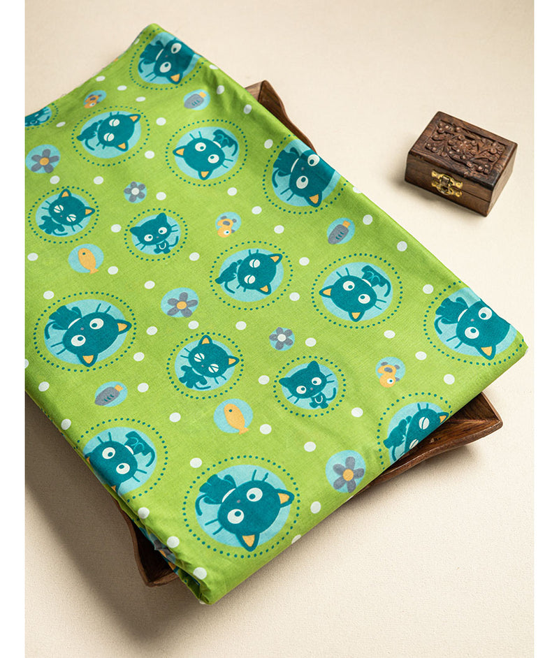 Cotton printed fabric